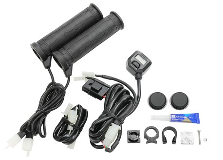 Hyper Heated grips MC 25mm handlebar (Grip:130mm/130mm)
